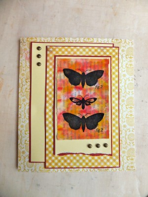 Sara Naumann blog Lazertran card Craft Stamper Masterclass