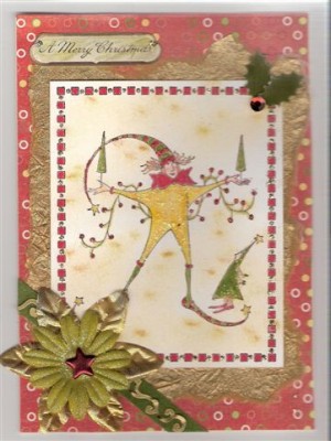 Sara Naumann blog Robin Carr Christmas card