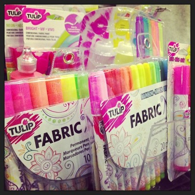 Sara Naumann blogger event fabric markers