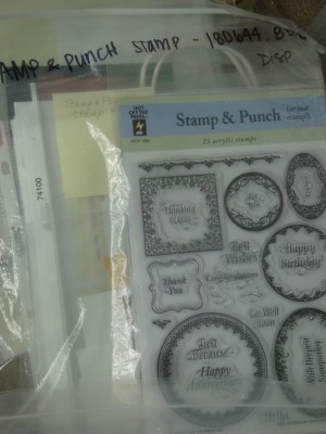 Sara Naumann Create & Craft stamp kit