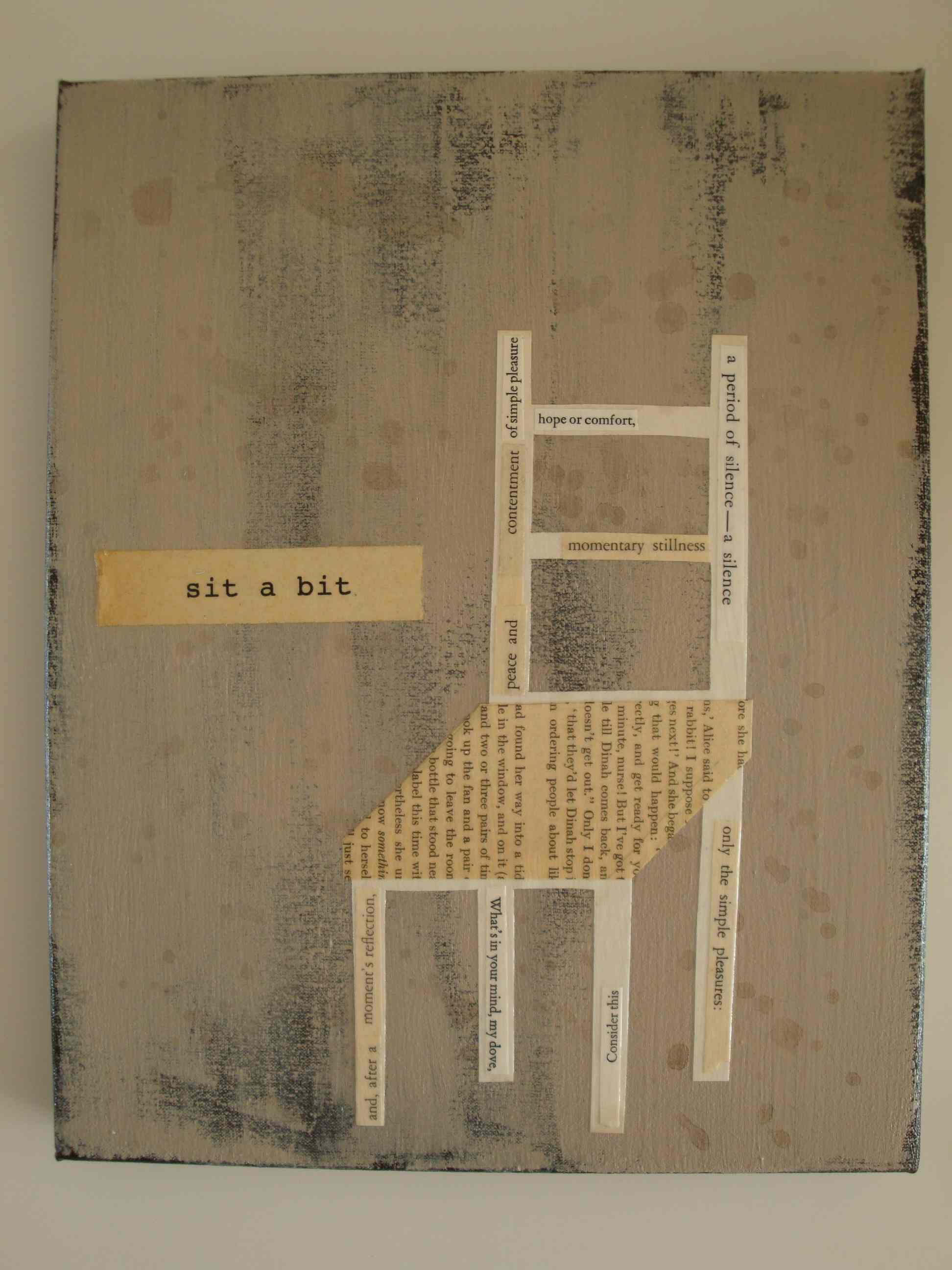 Art and Soul Portland 2011! Found Poetry Collage