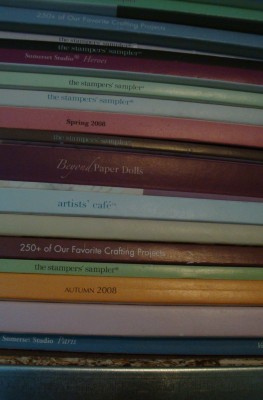 Sara Naumann blog magazine pile