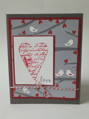 Sara Naumann blog Valentine card