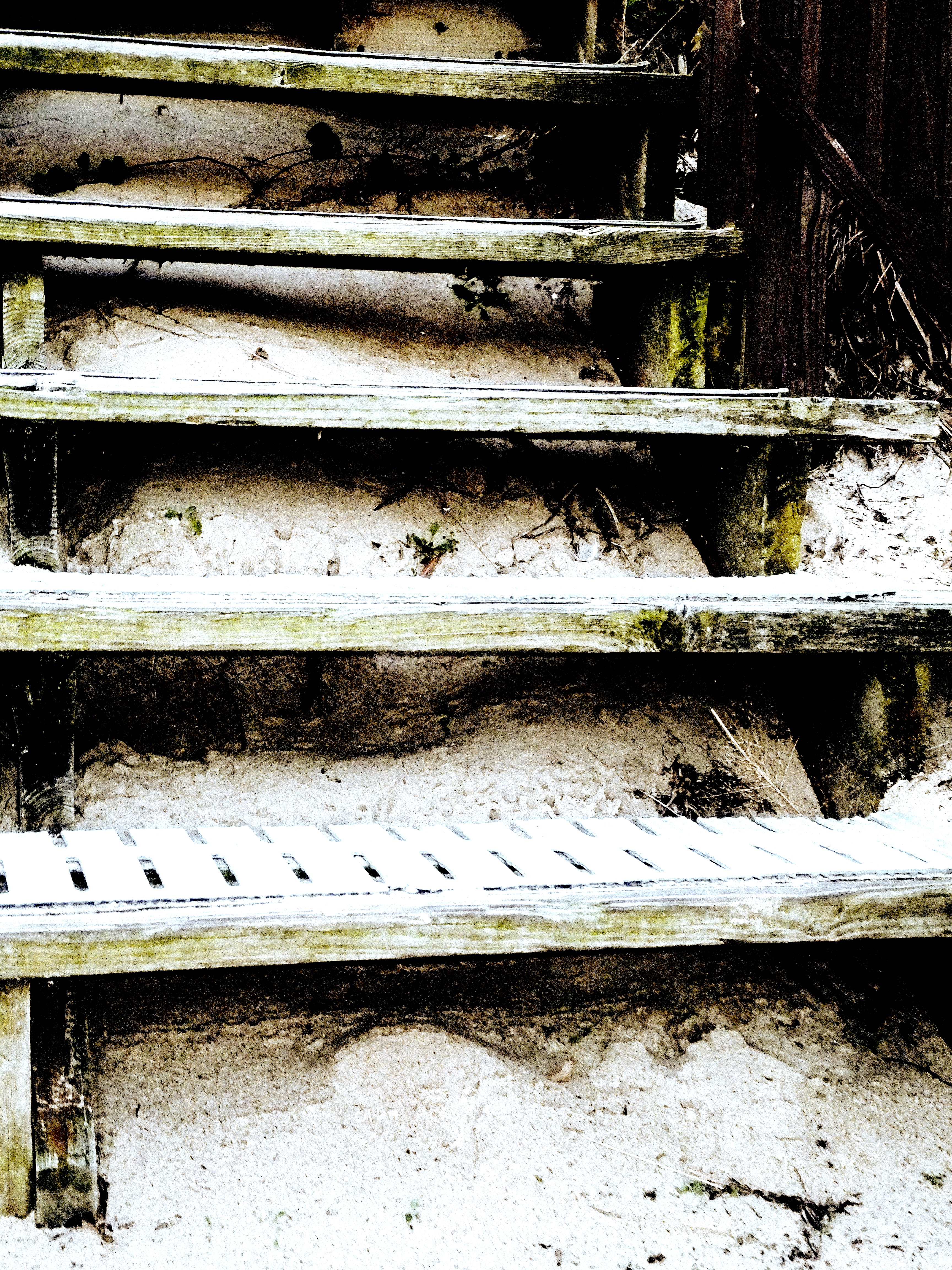 Photo Friday: Sandy Steps—Altered & Original