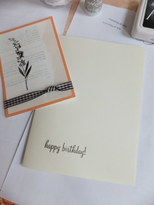 Sara Naumann blog cardmaking