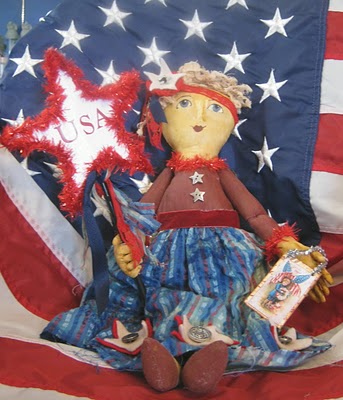 Sara Naumann blog Robin Carr USA doll