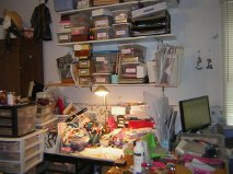 Sara Naumann blog Robin Carr work space