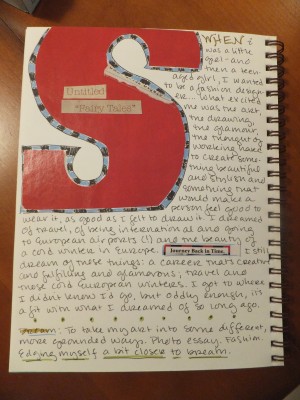 Sara Naumann blog art journaling