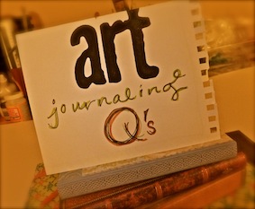 Sara Naumann blog art journaling q's