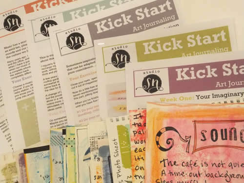 Kick Start Art Journaling