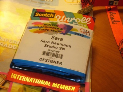 CHA badge Sara Naumann