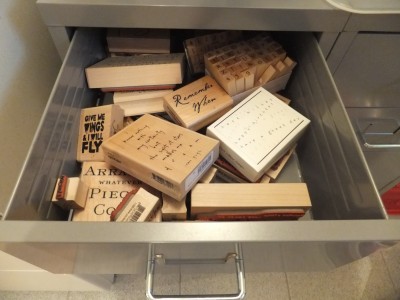 Sara Naumann blog mounted stamp storage