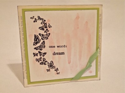 Sara Naumann blog handmade card