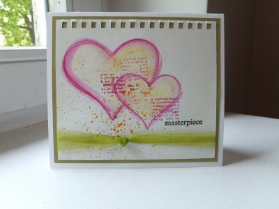 Sara Naumann blog Studio SN Inktense Pencils heart project