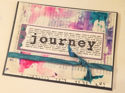 Sara Naumann blog craft attitude dylusions