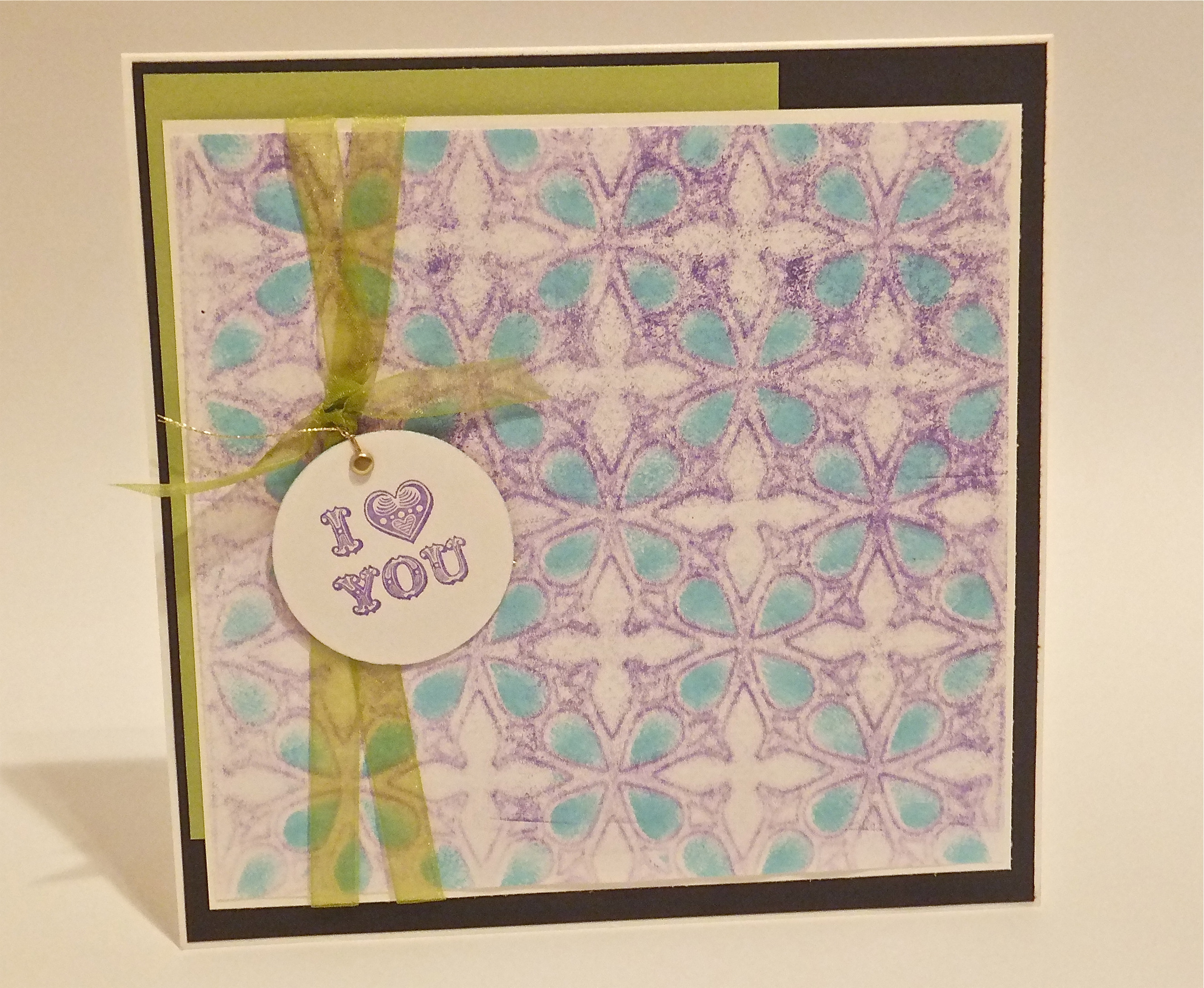 {Project} Wednesday: Brayer Stenciling