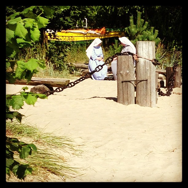 Photo Friday: Beach Nuns