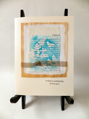 Sara Naumann Lazertran Stamping & Collage workshop