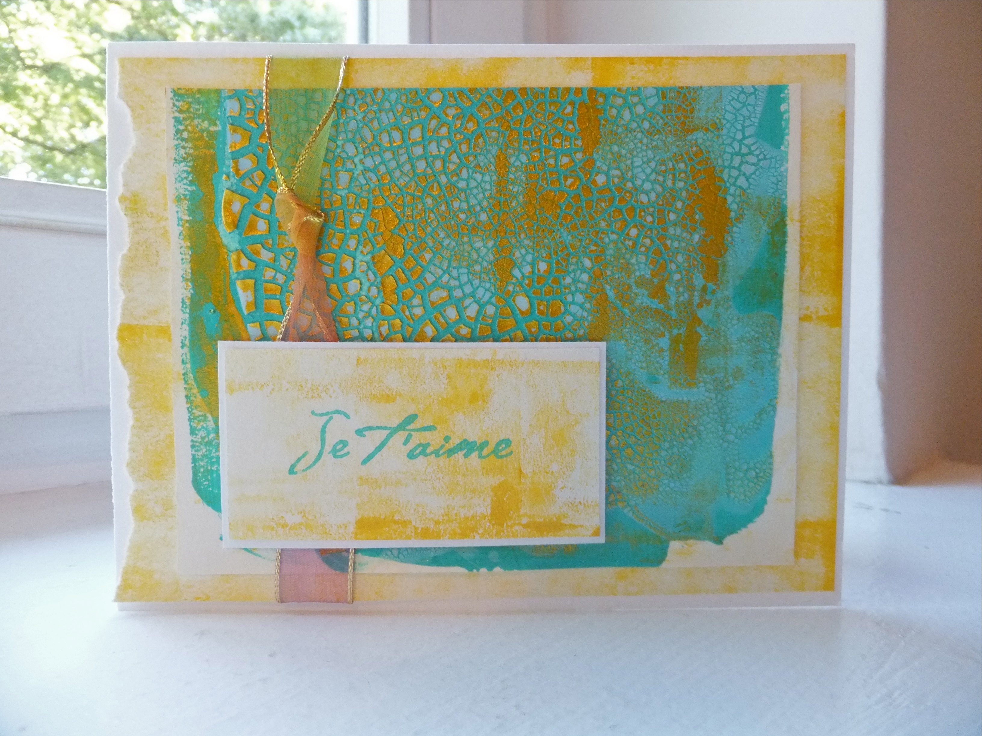 {Project} Wednesday: Kroma Crackle Card