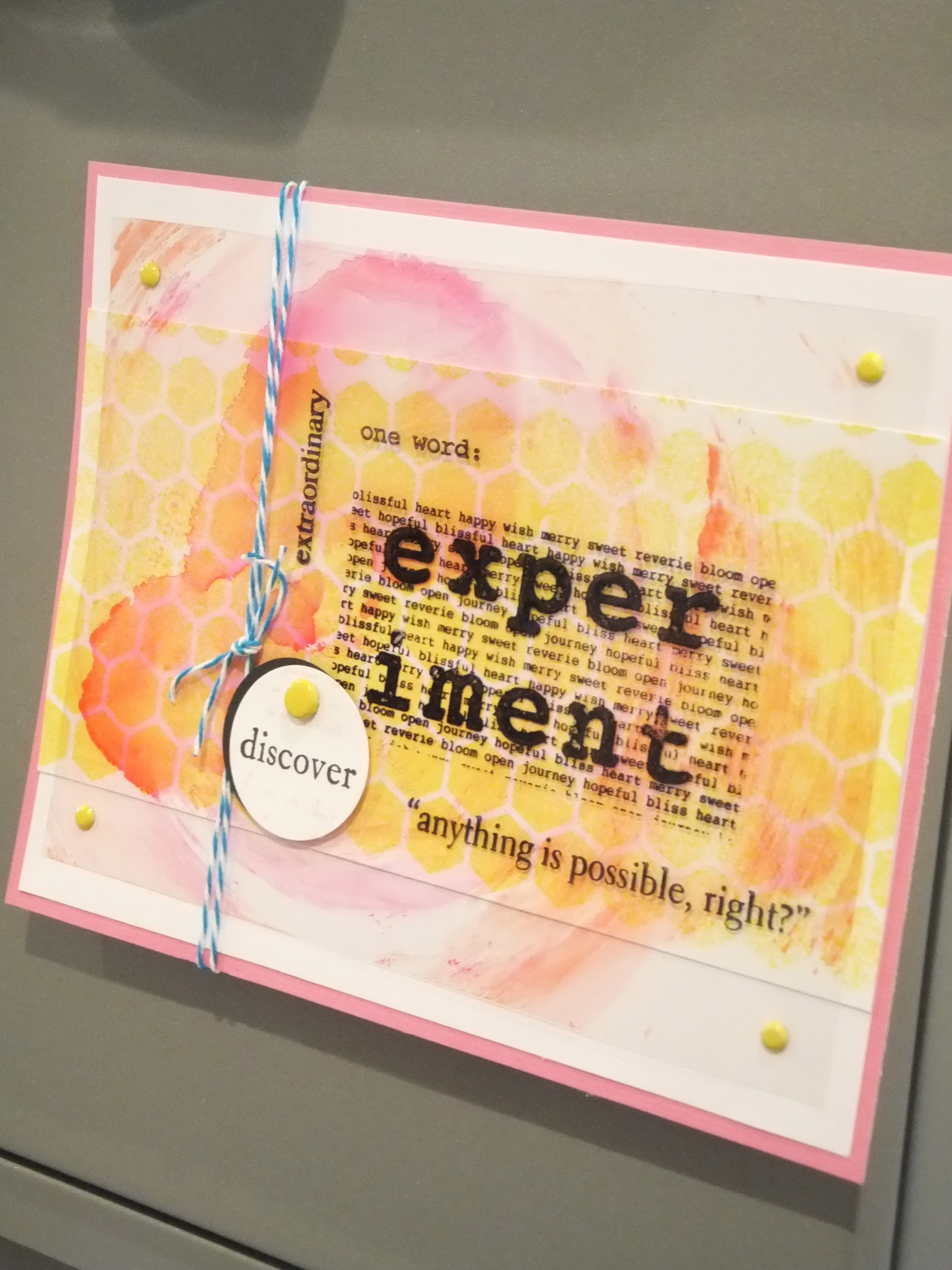 Eclectica Monday: Experiment Art Magnet