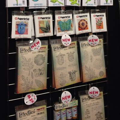 Lin Brown stamps and dies at Paper Artsy