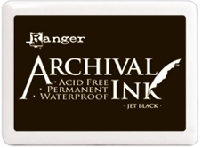 Jet Black Archival ink 