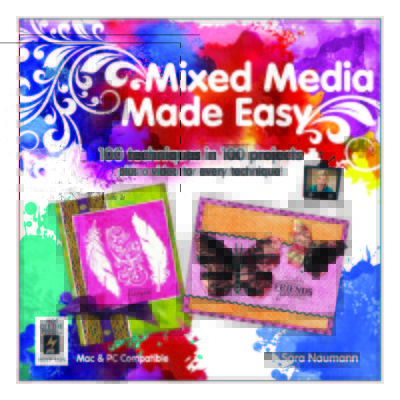 Sara Naumann Mixed Media Made Easy DVD from Hot Off The Press