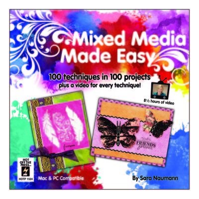 Sara Naumann Mixed Media Made Easy DVD from Hot Off The Press