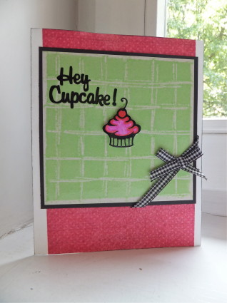 Sara Naumann Pattern Embossed Card with WOW