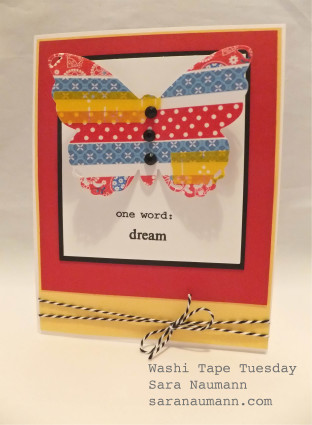 washi tape die cutting