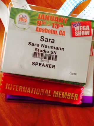photos of CHA 2015 trade show in Anaheim, California