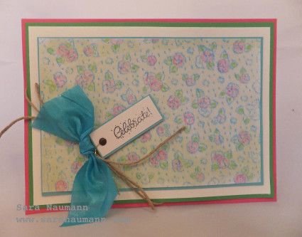 Paper Crafter Crayons Card