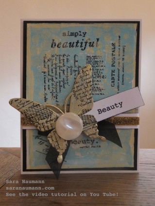 Paper Artsy Eclectica Word stamps Sara Naumann