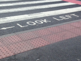 look left