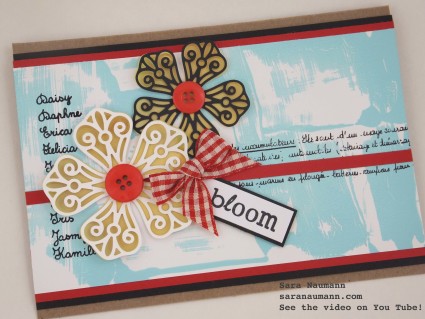 Cardmaking with Shimmer Sheetz