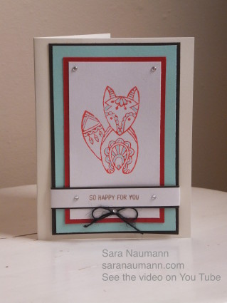 Red fox Blockwallah card