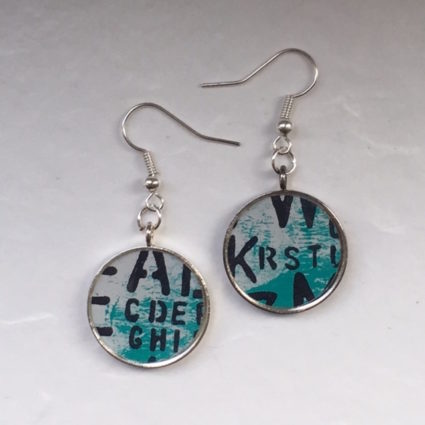 ICE resin earrings