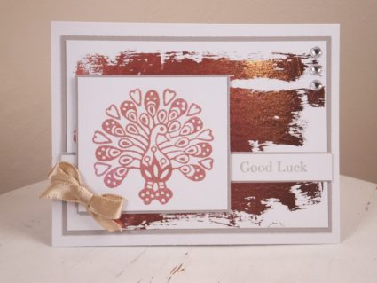 Sara Naumann Blockwallah stamping and embossing