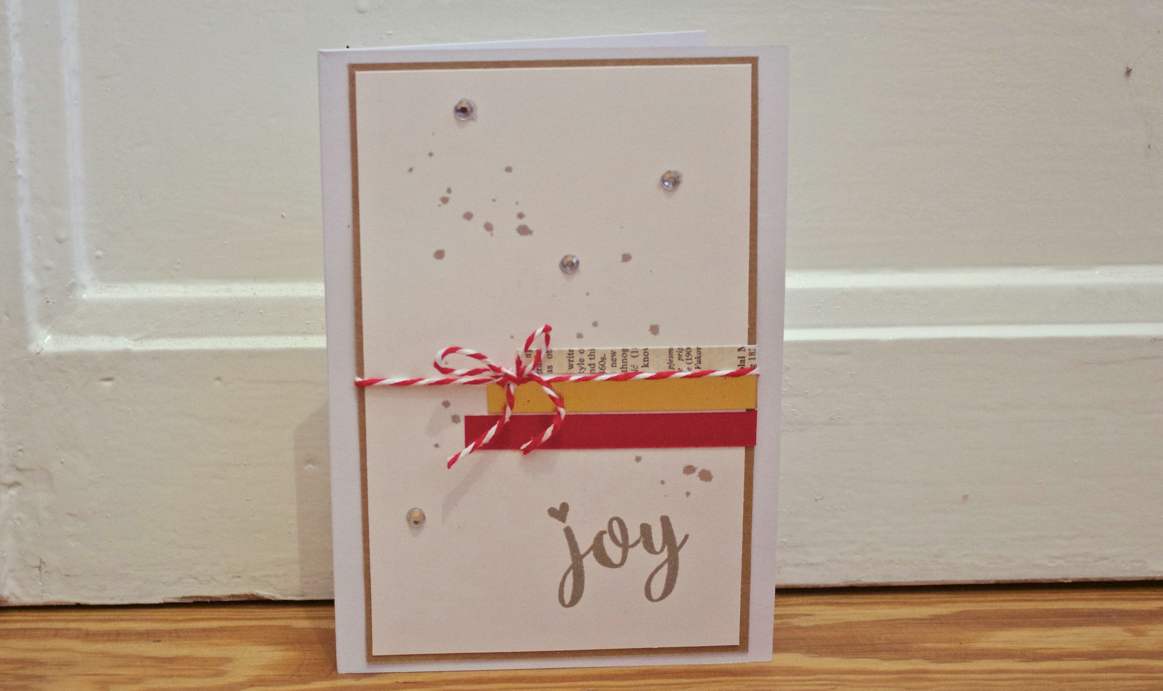 Sara Naumann Joy blog post card