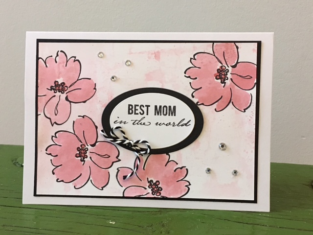 Best Mom Altenew card Sara Naumann