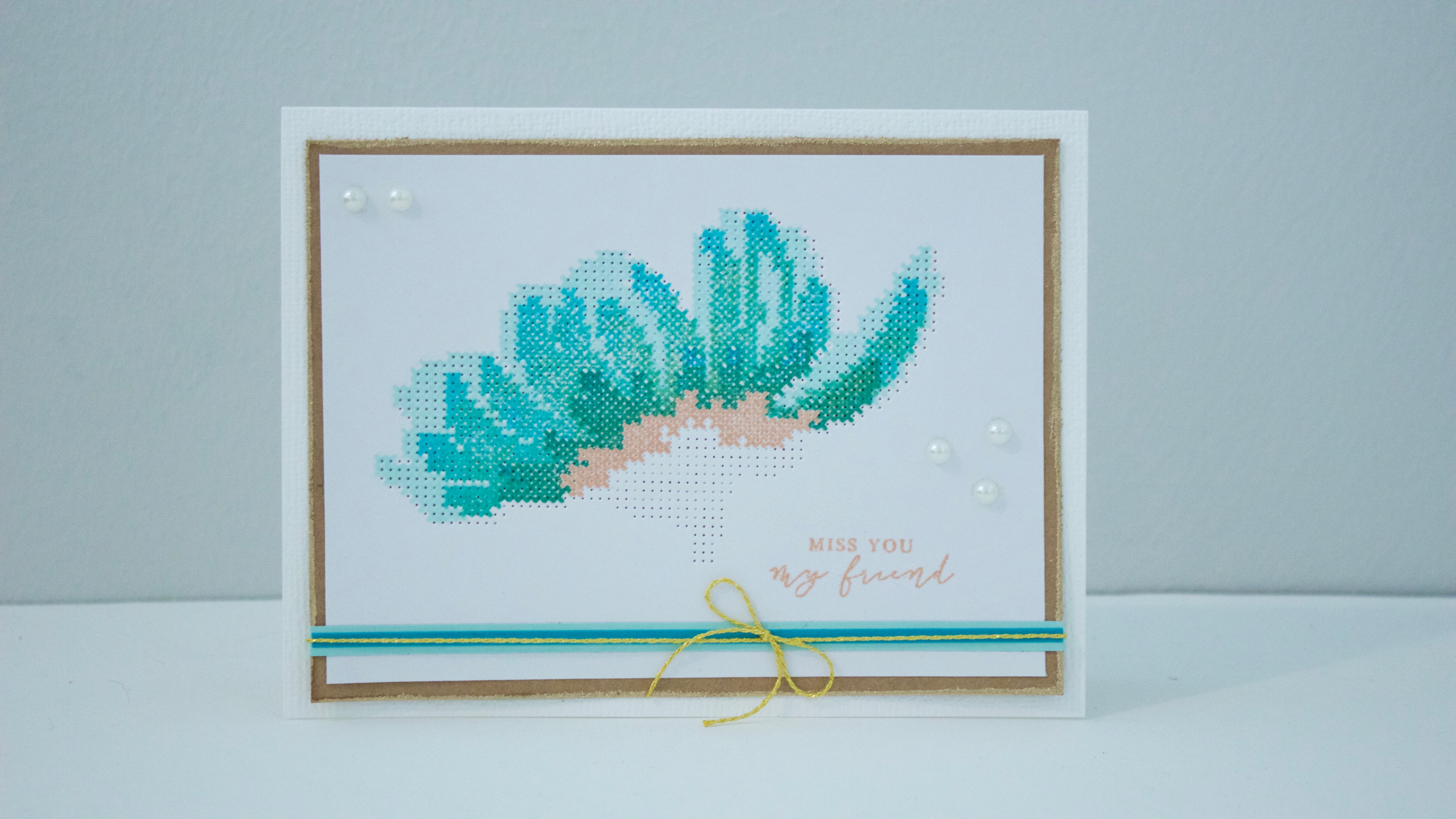 Sara Naumann Altenew Cross Stitch Flower Altenew Facebook Live
