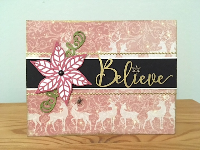 {Project} Wednesday: Christmas Cards with Laser Chipboard