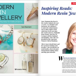 Resin Jewellery + Fashion: Inspiring Women Magazine Article