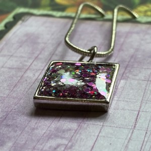 Inspiration: Tag in a Bag + Resin Pendant Gift Idea