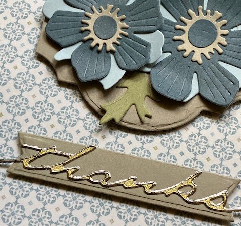 Blossoms for Thank-You Cards: Simple Die Cutting for Easy Card Focals
